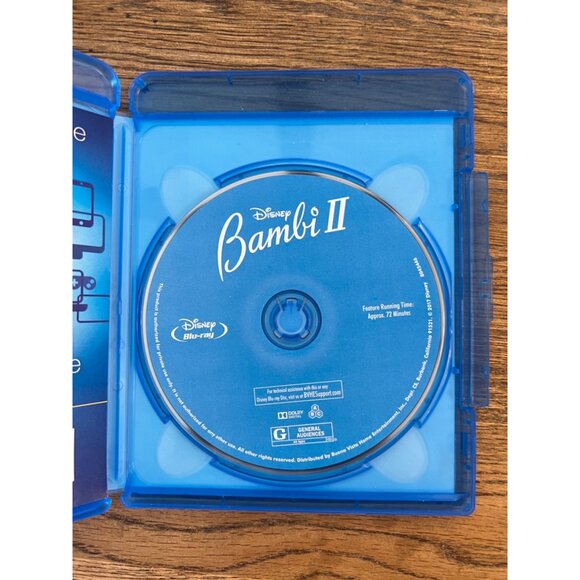 Disney Bambi II Blu-ray + DVD + Digital HD Combo Pack Kids Movie - Picture 2 of 4